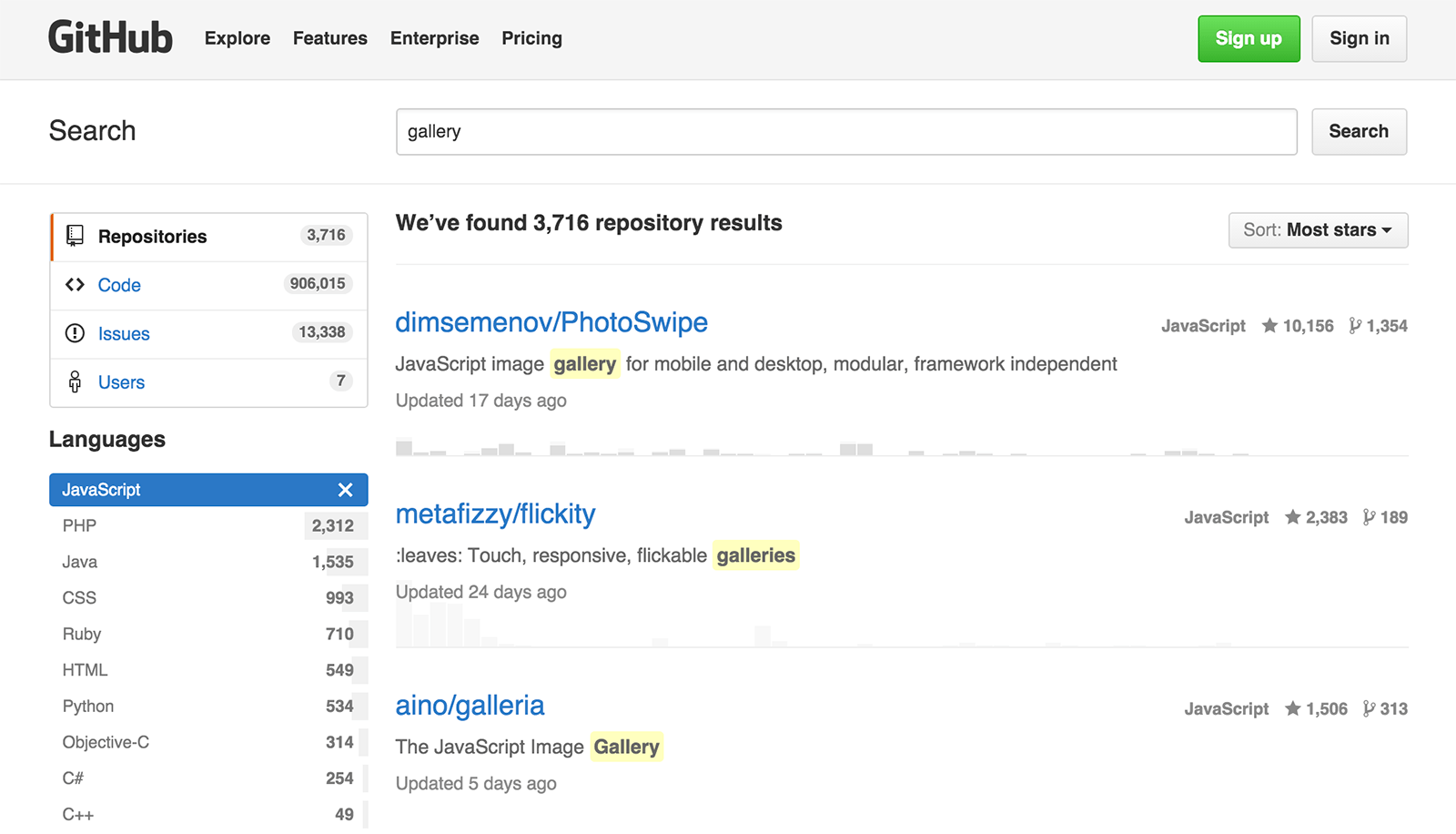 github-search-result